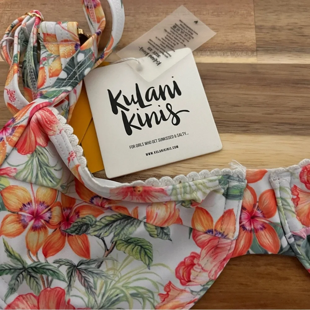 KULANI BIKINI SET ✨ Ditzy Underwire Bikini Top • High Rise Vintage Bikini Bottom